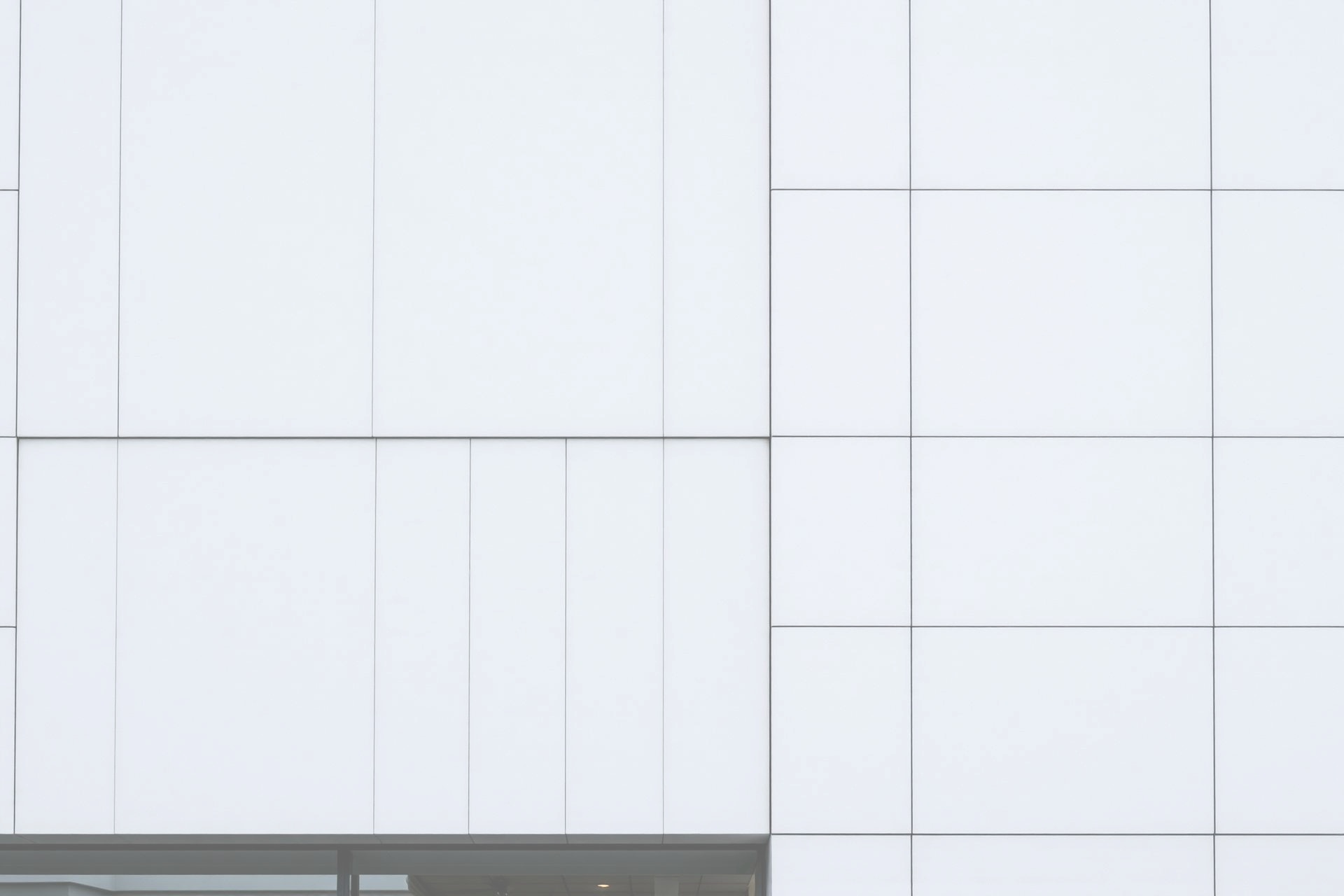 Façade architecturale minimaliste